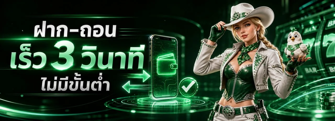 ระบบฝากถอน SKY89 อัตโนมัติ ไม่มีขั้นต่ำ รวดเร็วทันใจ